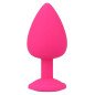 Intense Shelki L plug anal fuchsia 9,2 cm – photo 3