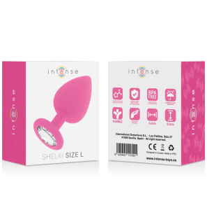 Intense Shelki L plug anal fuchsia 9,2 cm – photo 6