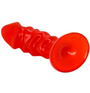 Baile anale plug met zuignap rood voor volwassenen – foto 5