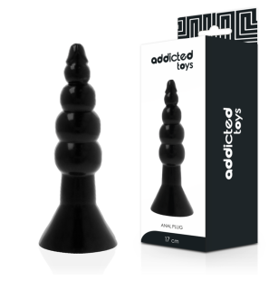 ADDICTED TOYS 17 cm black anal plug – image 2
