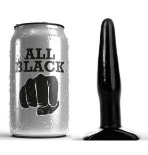 Black Anal Plugs All Black 11 cm – image 1