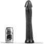 ALL BLACK dildo plug van 31 cm voor anaal gebruik – foto 1