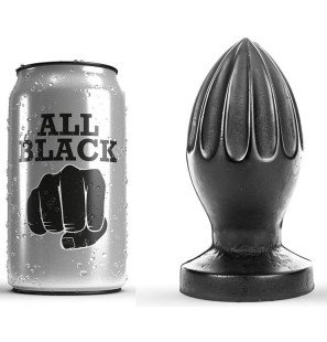 Plug anal All Black 12 cm pour le confort intime – photo 1