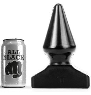 All Black 20,5 cm Anal Plug for Intimate Comfort – image 1