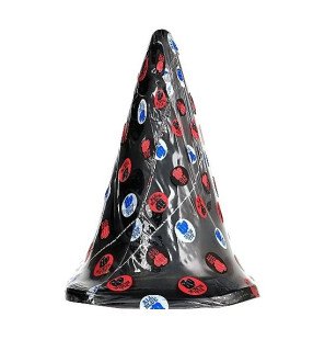 All Black 30 cm Anal Plug with Triangular Shape – image 3
