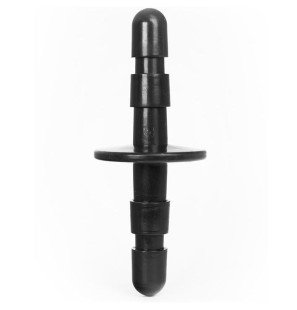 HUNG SYSTEM Plug anal double 18 cm noir – photo 1