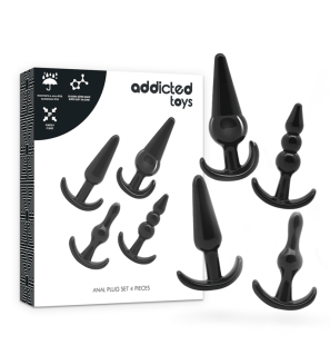 ADDICTED TOYS set de 4 plugs anaux au format 9 cm – photo 2