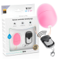 Œuf vibrant rose avec télécommande et 10 modes de vibration – photo 2