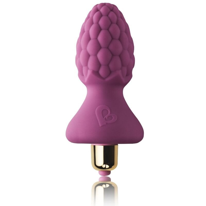 ROCKS-OFF Assberries Raspberry Anal Plug with Raspberry Accent – image 1