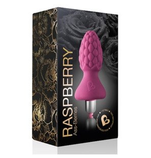 ROCKS-OFF Assberries Raspberry Anal Plug with Raspberry Accent – image 5