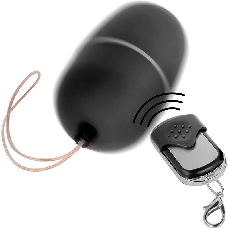 Vibrating egg with remote control and 10 settings, ABS – image 1