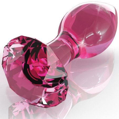 ICICLES Analplug aus Glas, 3 cm, für intime Wellness