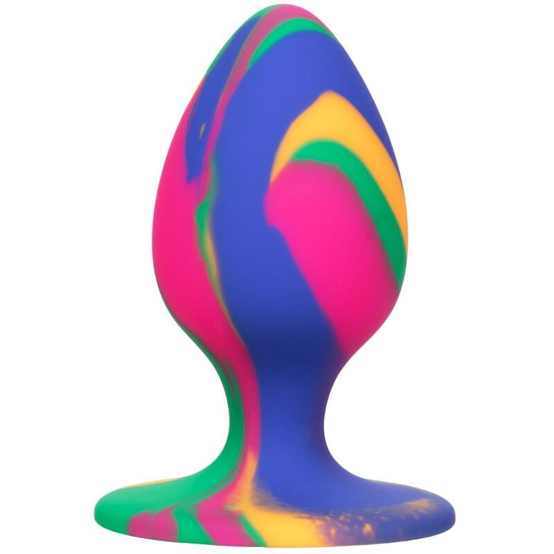 CALEXOTICS Cheeky Medium Tie-Dye-Analplug 3,25 cm – Bild 1