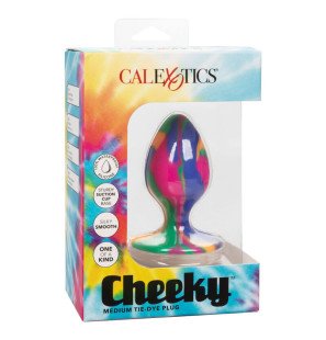 CALEXOTICS Cheeky Medium Tie-Dye-Analplug 3,25 cm – Bild 2