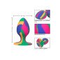 CALEXOTICS Cheeky Medium plug anal tie-dye 3,25 cm – photo 3 CALEXOTICS Cheeky Medium plug anal tie-dye 3,25 cm – photo 3