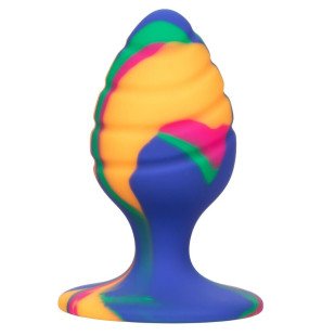 CALEXOTICS Cheeky Medium Swirl Analplug, 3,25 cm – Bild 1