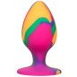 CALEXOTICS Large Anal Plug with Tie-Dye Pattern, 4,5 cm – image 1