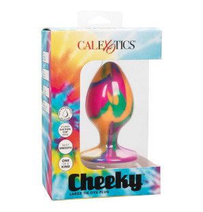 CALEXOTICS Large Anal Plug with Tie-Dye Pattern, 4,5 cm – image 2