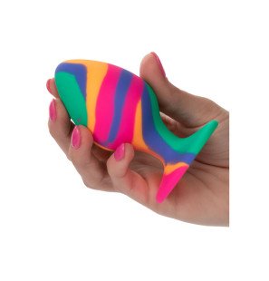 CALEXOTICS Large Anal Plug with Tie-Dye Pattern, 4,5 cm – image 4