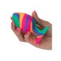 CALEXOTICS großer Analplug mit Tie-Dye-Motiv, 4,5 cm – Bild 4