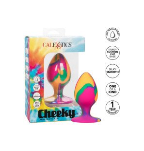 CALEXOTICS Large Anal Plug with Tie-Dye Pattern, 4,5 cm – image 5