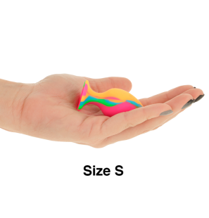 Intense siliconen anaalplug set multicolor 2,7 cm – foto 7