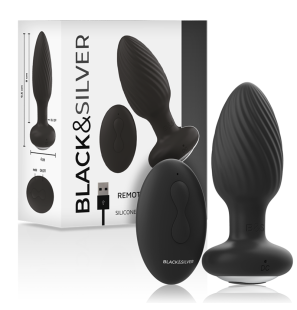 Plug anal rotatif en silicone avec télécommande – photo 2
