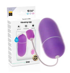 Œuf vibrant lilas résistant à l’eau avec 10 modes de vibration – photo 2