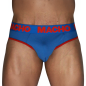 MACHO klassieke herenonderbroek blauw en rood – foto 2
