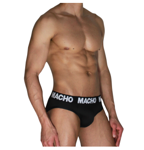 MACHO classic black men's briefs – image 1