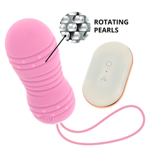 OHmama rotierendes Vibrations-Ei mit Fernbedienung und 7 Modi – Bild 1