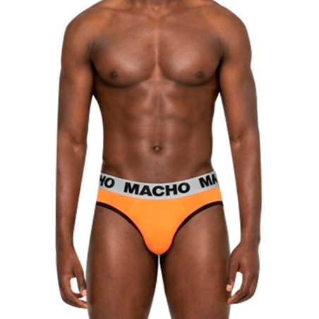 Orange Men's Briefs for Intimate Wellness – image 1