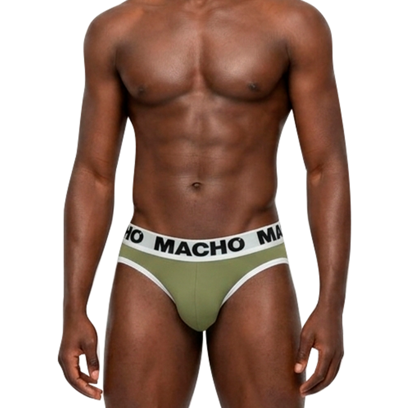 MACHO MCH013 militärgrüner Herren-Slip – Bild 3 MACHO MCH013 militärgrüner Herren-Slip – Bild 3