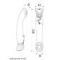 ZALO Queen luxury G-spot vibrator with heating function and 8 settings – image 5