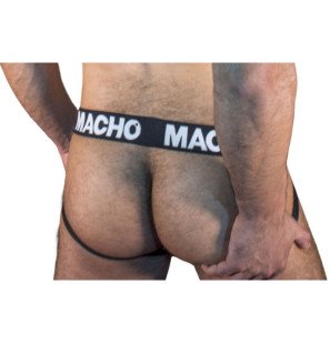 MACHO zwarte jockstrap voor mannen – maten S tot en met XL – foto 3