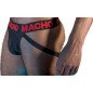 MACHO men's jockstrap, black and red – image 2