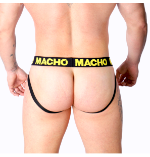 Gele lycra jockstrap voor mannen in maat S tot en met XL – foto 22