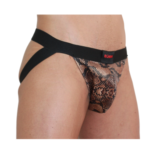 BURN Jockstrap für Männer in Schwarz – Herrenwäsche in Größe S bis XL