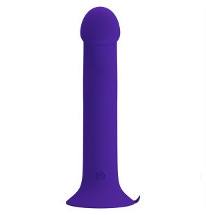 Oplaadbare vibrerende dildo met zuignap Murray Youth Violet – foto 1