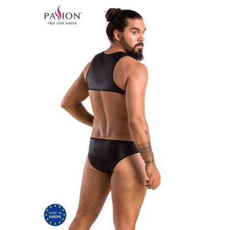 PASSION MEN Adam zwart harnas voor mannen in S/M en L/XL