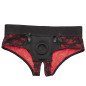CaleXotics Scandal crotchless knickers set with dildo – image 2
