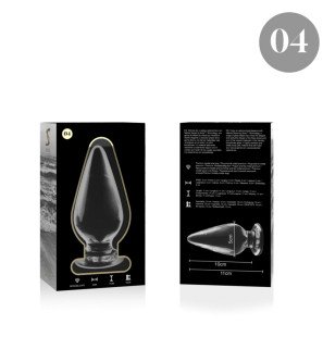 Nebula Series by Ibiza Borosilicate Glass Butt Plugs – image 4