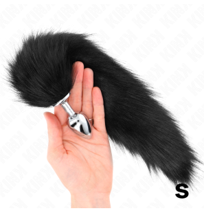 KINK Analplug Größe S mit synthetischem Schwanz von 40 cm – Bild 1