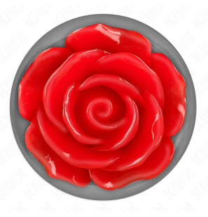 KINK Red Rose anale plug maat S van 7 cm – foto 5