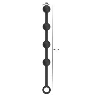 Heavy Anal Beads 3 cm HIDDEN DESIRE for Intimate Wellness – image 3