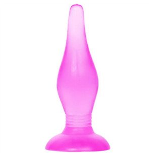 Plug anal Baile Soft Touch 14,2 cm violet – photo 1
