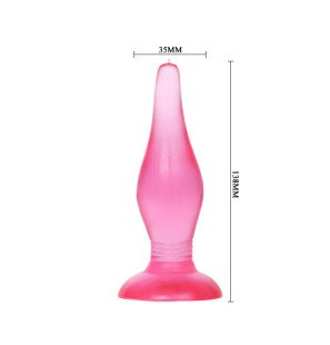 Baile Soft Touch Analplug 14,2 cm in Lila – Bild 4