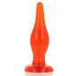 Baile Soft Touch red anal plug, 14,2 cm – image 1