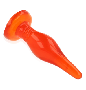 Baile Soft Touch red anal plug, 14,2 cm – image 2