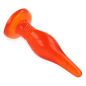 Baile Soft Touch red anal plug, 14,2 cm – image 2